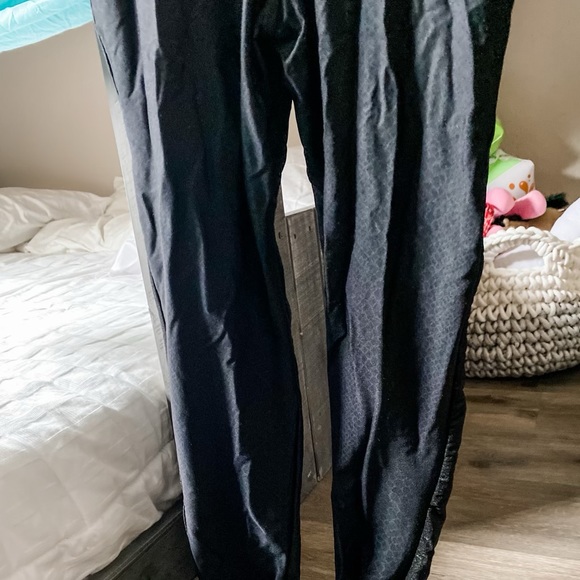 Snake Print Black Catsuit with Slimming Panels - Picture 10 of 10